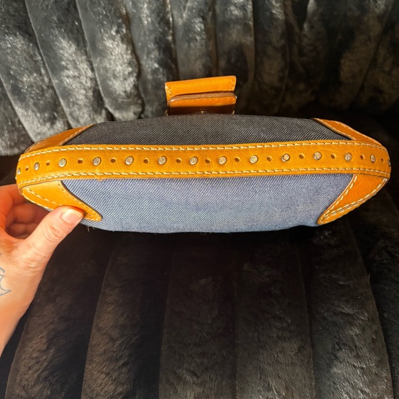 Michael Kors Y2K Denim Buckle boho shoulder bag bratz - Picture 7 of 16